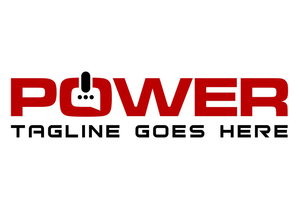 电源和聊天或消息标志设计图片下载