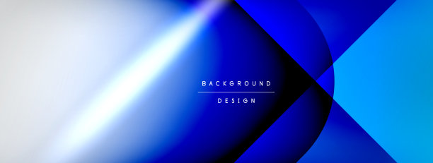 阴影线技术旗帜和光图片下载