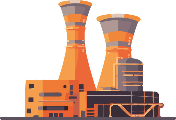 工厂工业产生化石污染图片下载