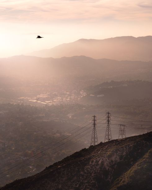 科布庄园小道上的日落图片下载