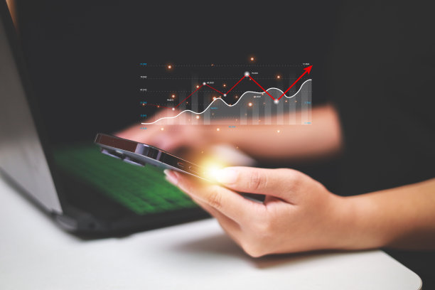 数据分析报告业务策略，管理工具，股票市场指标或外汇交易图表和金融投资。图片下载