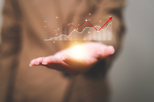 数据分析报告业务策略，管理工具，股票市场指标或外汇交易图表和金融投资。图片下载