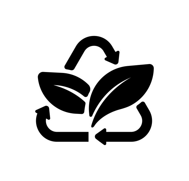 生态(循环利用，可持续发展目标)矢量图标说明图片下载