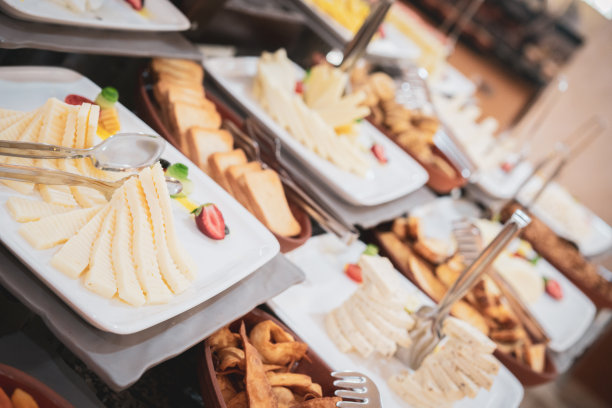 酒店餐厅提供芝士自助餐图片下载