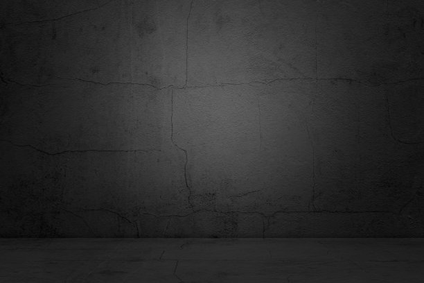 水泥房间背景，深色墙壁工作室背景，灰黑色桌子阁楼地板纹理现代，空混凝土产品场景与光，大理石金属石最小模板平台样机空间桌图片下载