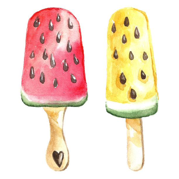 夏日清凉水果甜点图片下载