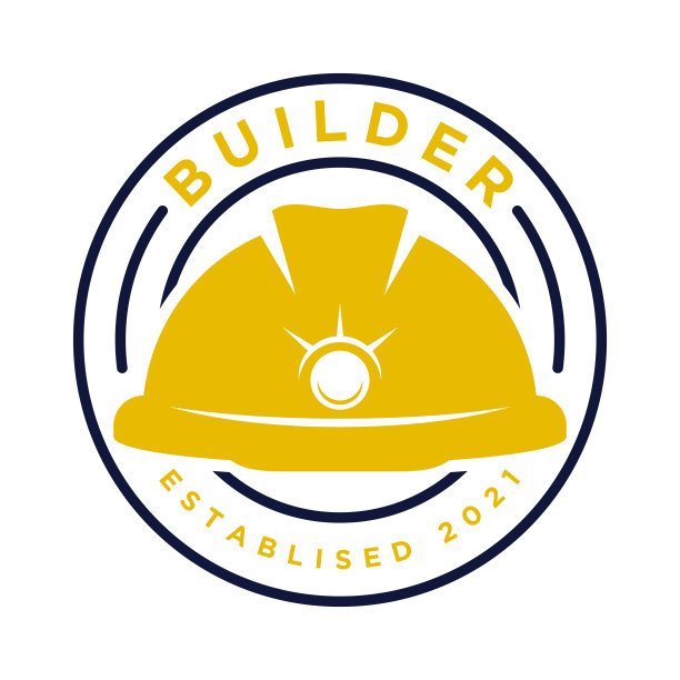 建筑施工公司标志设计。图片下载