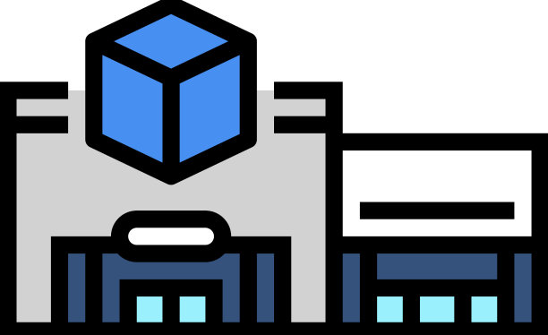 大卖场卖场颜色图标图片下载