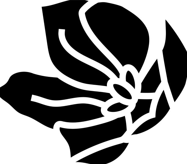 藏红花食草象形图标图片下载