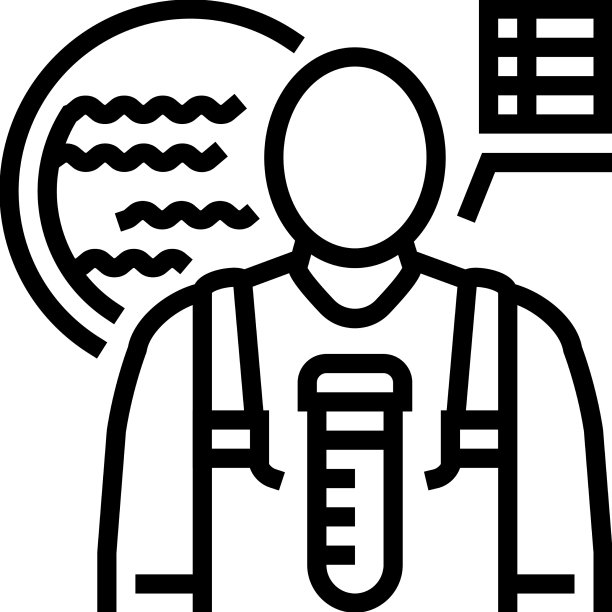 水文工作者线图标图片下载
