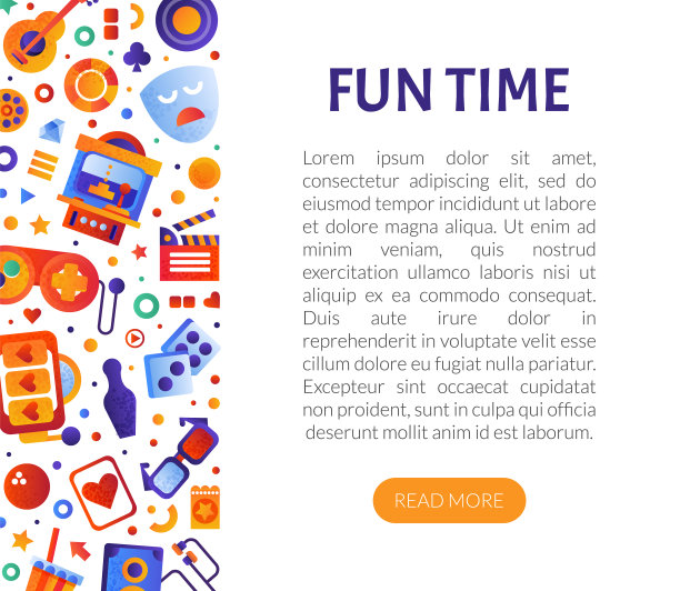 游戏和娱乐对象网页设计用图片下载