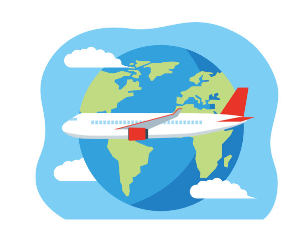 飞机和地球图片下载