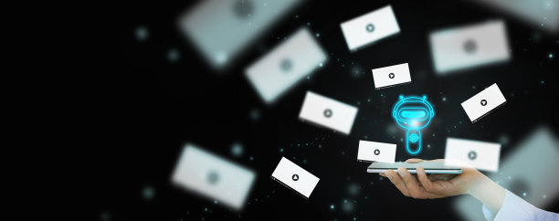 聊天机器人创造了视频概念。VDO片段采用语言模型技术生成式人工智能制作。一名男子手持由人工智能生成的vdo智能手机图片下载