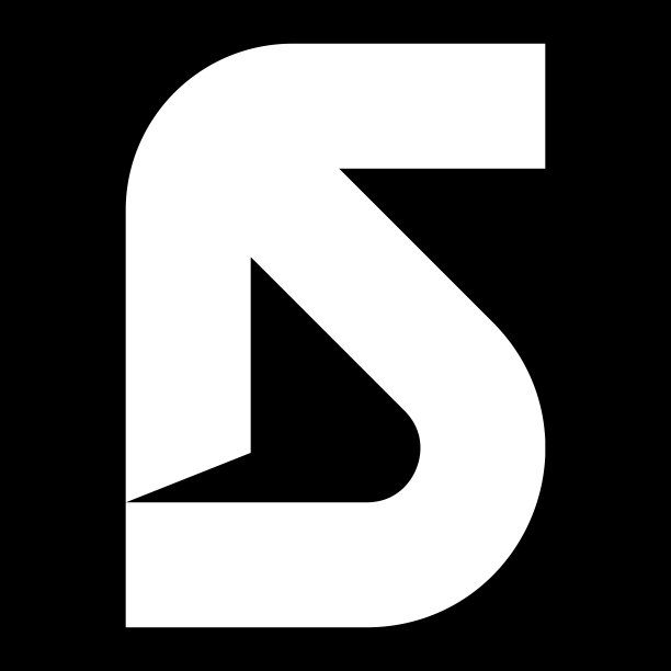 最小的SD标志。一个DS字母的图标在一个豪华的背景。标志创意基于SD字母首字母组合。专业的品种字母符号和DS标志的背景。图片下载