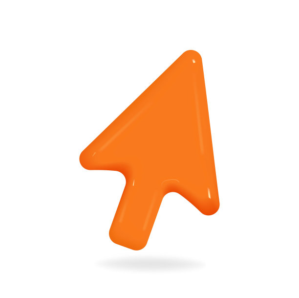 向下，红箭向上。柔性箭头指示统计。下跌和下跌图表标志。价格图形元素。现实的3d设计孤立的白色背景。矢量图图片下载