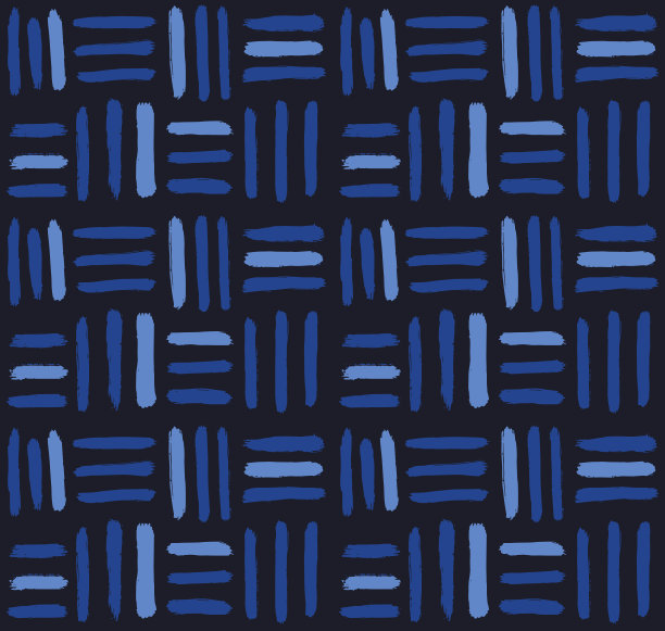 靛蓝笔触编织图案图片下载