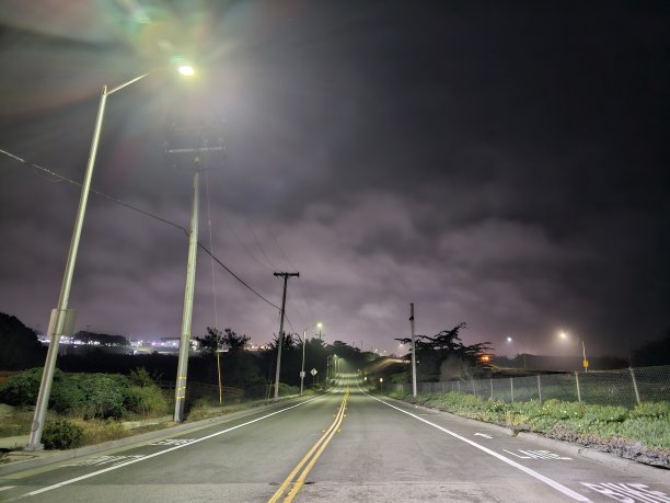 晚上路图片下载