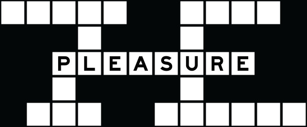 字母在单词乐趣的纵横字谜背景图片下载