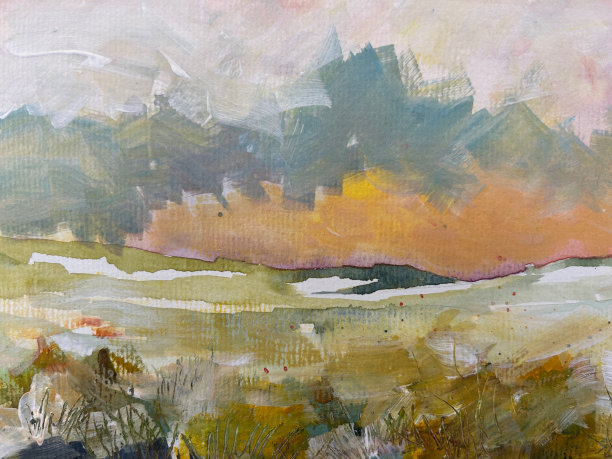 半抽象景观图片下载