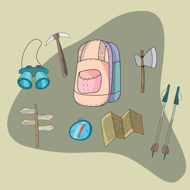 露营用品及户外生活用品图片下载