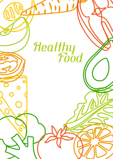 健康饮食和减肥餐的背景图片下载