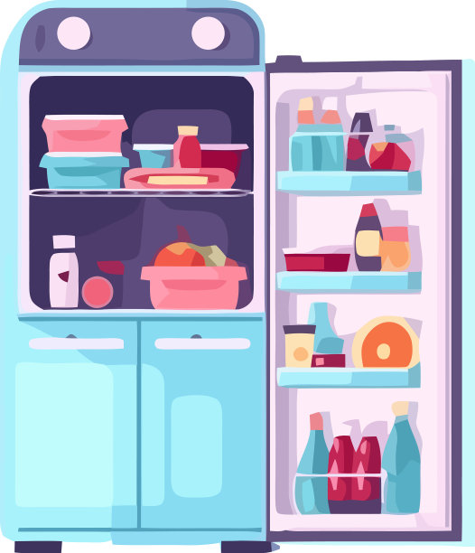 现代厨房电器冰箱冷却器图片下载