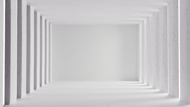 3D渲染空房间内部为您提供一些产品图片下载