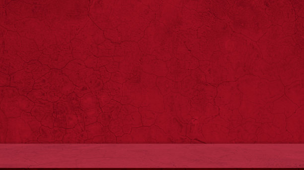 空品红色工作室房间背景，Loft产品化妆品水泥场景背景，粉红色抽象纹理墙壁地板图案室内垃圾模板最小模型，梯度舞台表图片下载