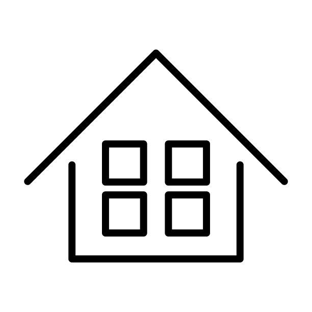 住宅图标。房屋图标。建筑。矢量。图片下载