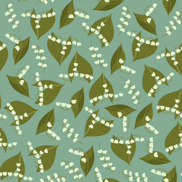 铃兰图案图片下载