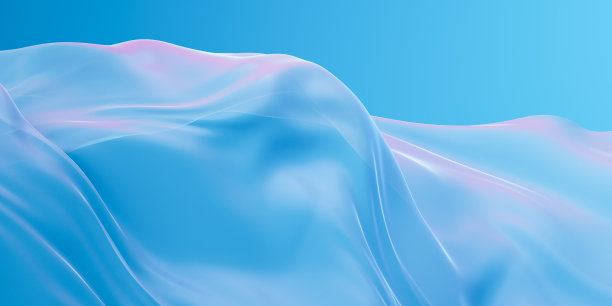 流动的布料背景，3d渲染。图片下载