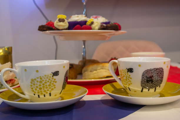 传统的英国下午茶图片下载