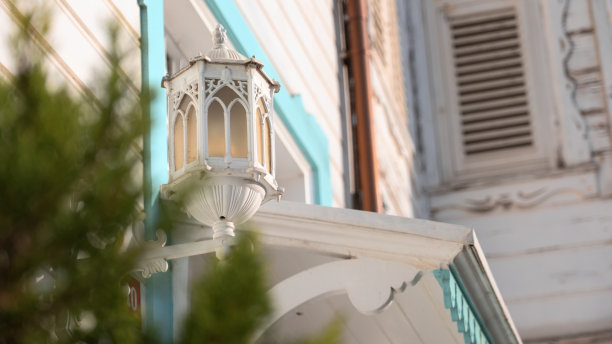 老式木屋的窗户图片下载