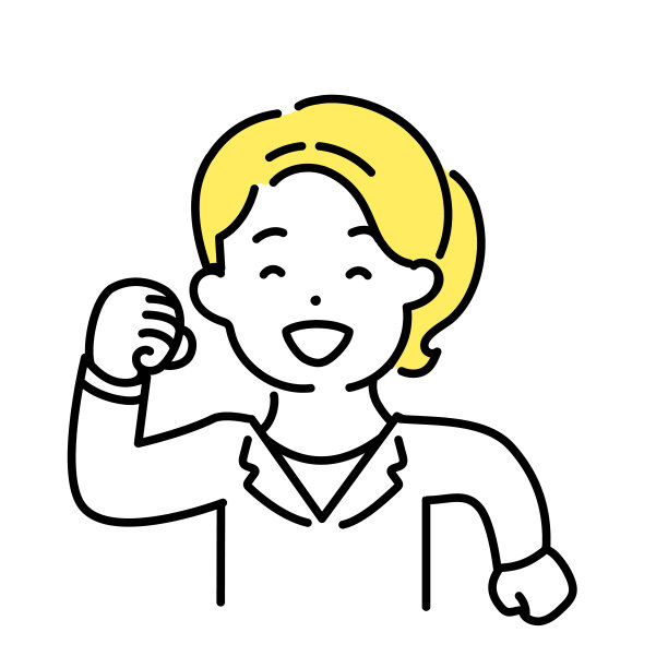 可爱人物插画系列_女上班族图片下载