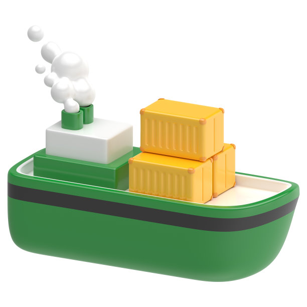 货船3d图标图片下载