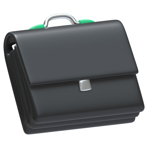 公文包3d图标图片下载