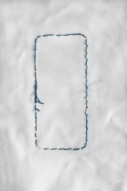 白色面料拼接图片下载