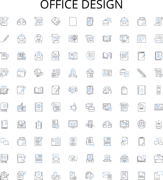 办公室设计大纲图标集合办公室图片下载