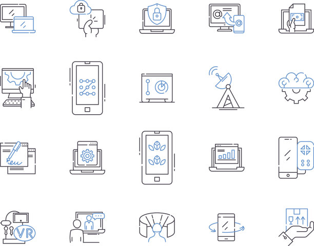 Gadjets和电子概述图标收集图片下载