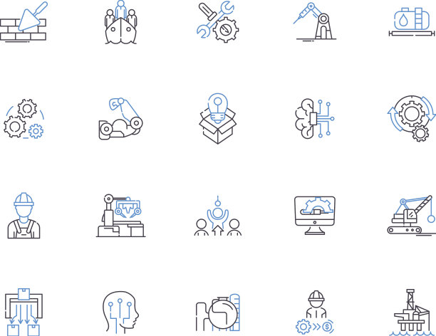 行业技术大纲图标收集图片下载