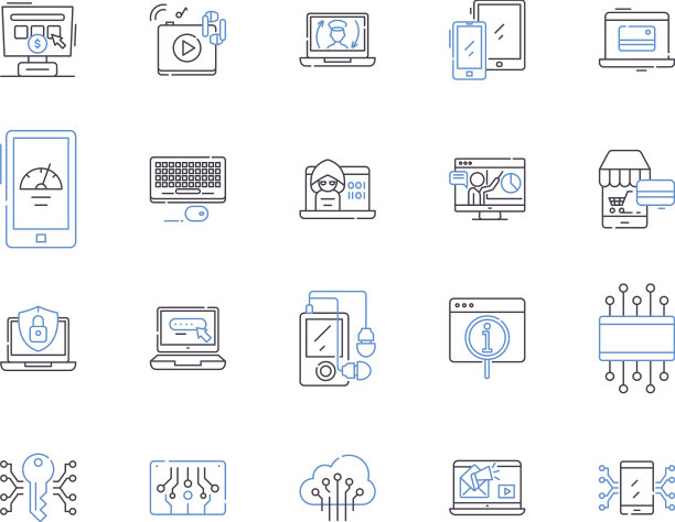 Gadjets和电子概述图标收集图片下载