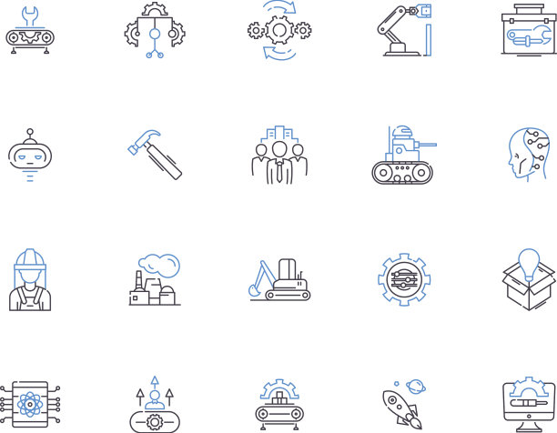 行业技术大纲图标收集图片下载