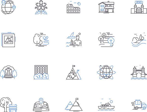 风景概述图标收集风景图片下载