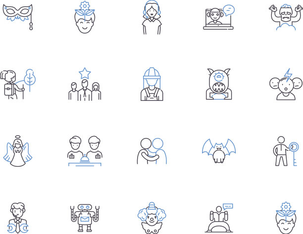 人员管理大纲图标收集人员图片下载