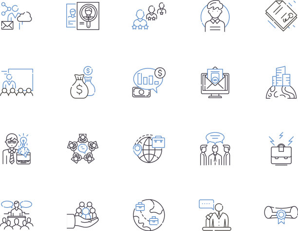 数字机构概述图标收集数字图片下载