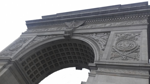 曼哈顿的华盛顿广场公园图片下载