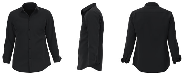 长袖男衬衫。钮扣衬衫图片下载