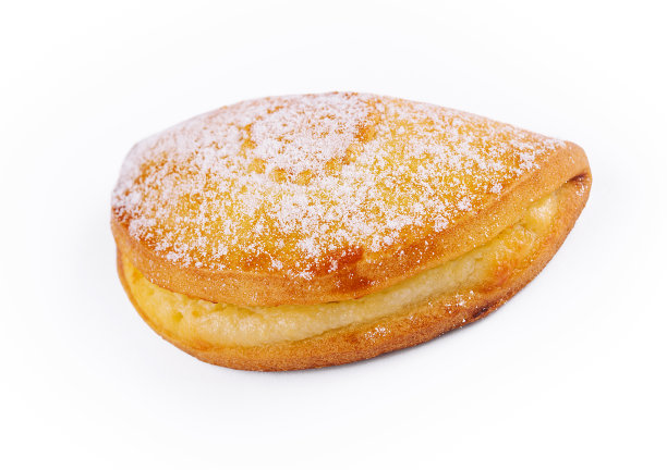 白底面包配白干酪图片下载