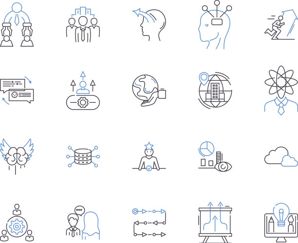 合作伙伴关系概述图标收集图片下载