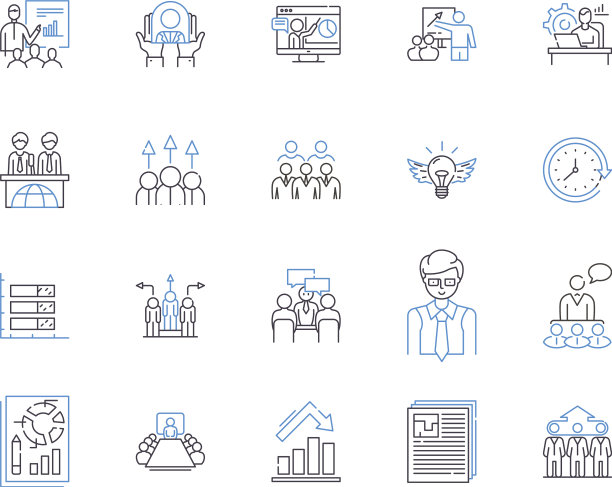 部门联合办公大纲图标收集图片下载